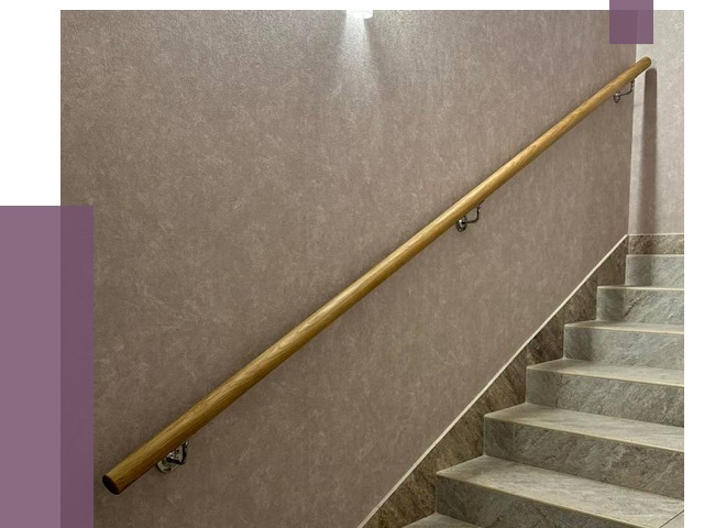 Пристенные поручни в Канаше под ключ от 3955 руб. 